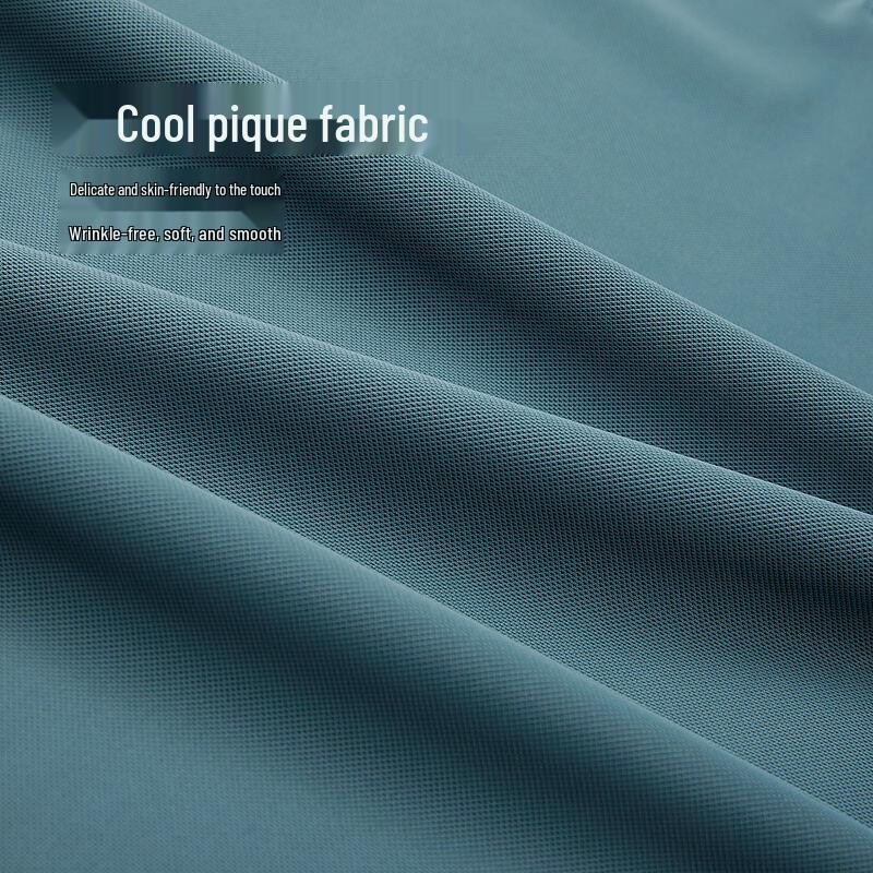 HLA Herren Cool-Touch Knitterfreies Poloshirt