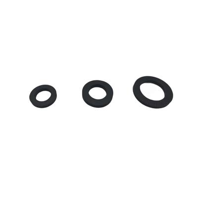 Black Rubber Flat Sealing Washer Gasket, 1/2 3/4 1 Inch Replacement Seal for Household Faucet & Water Connecting Hose