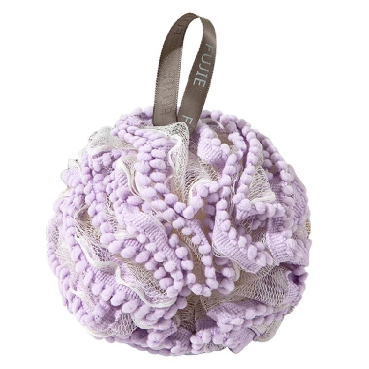 Mesh Shower Ball 80g Exfoliating Body Scrubber Shower Sponge Puff for Women Men