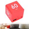 Plastic Cube Timer Gravity Sensor Flip Timer Workout Countdown Timer for Time Management