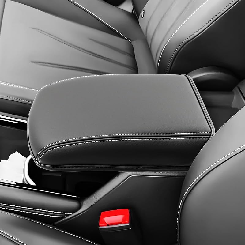 SKTU for 2013-2019 Volkswagen VW Golf 7 MK7 MK7.5 Central Console Armrest Rest Pad 2019 Golf 7 MK7 MK7.5 Center Console Seat Box Cover Protector