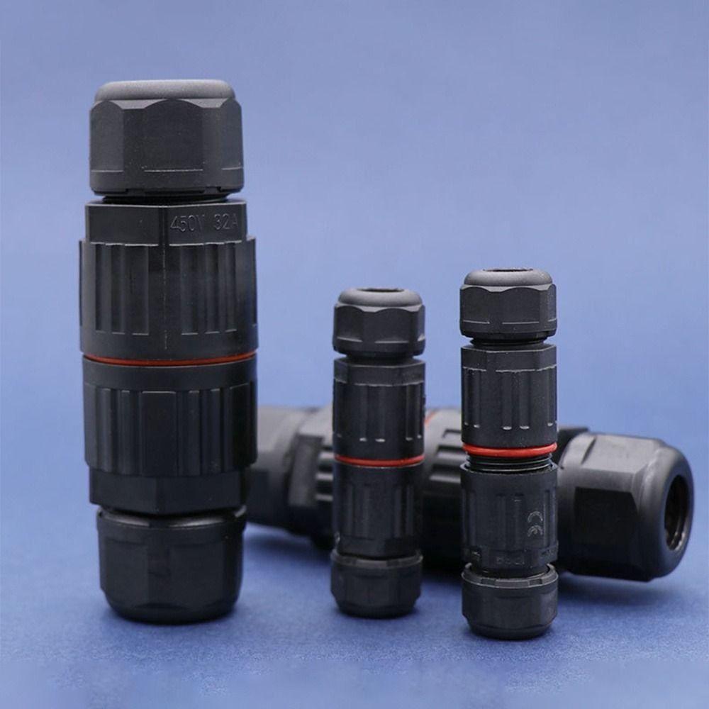 Terminal Block Waterproof Cable Connector 2/3 Pin Junction Adapter Wire Cable Extender  Cable