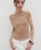 Sopeulleo Sandy Shirring Top_Beige