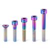 Titanium Alloy M6x30 Flat Head Stem Cap Screw