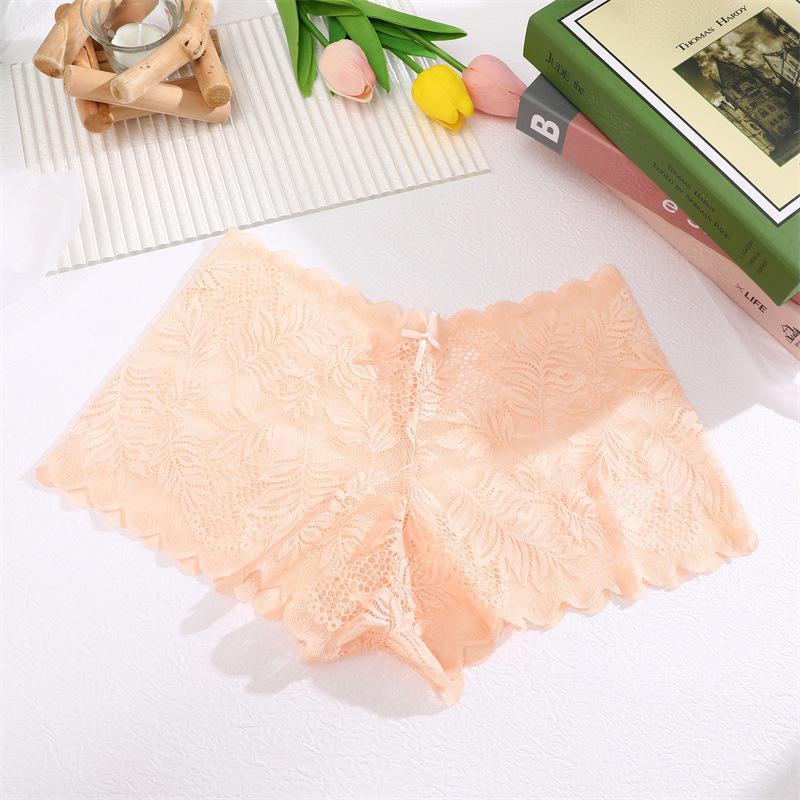 1Pc Lace Underwear Sexy Women Panties Low Waist Hollow Out Ladies Briefs Transparent Female Underpants Womens Lingerie S-XL