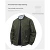 VANCAMEL Men's Trendy Baseball Collar Jacket