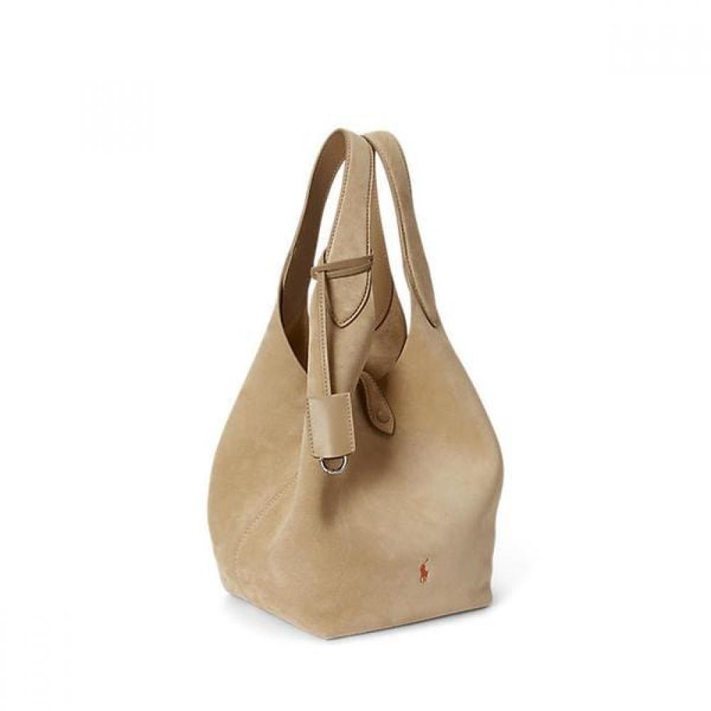 Polo Ralph Lauren Women S Suede Medium Tote Wapobag0g620502101 