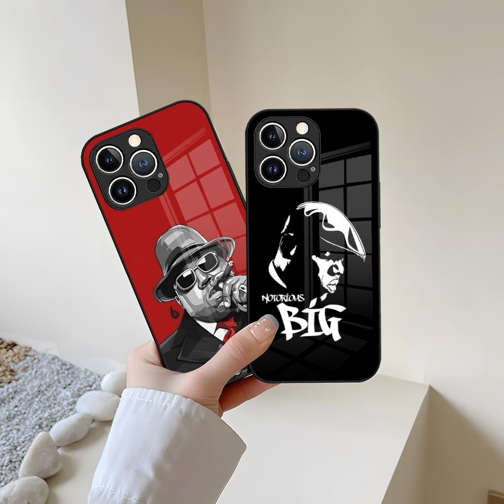The Notorious B.i.g Phone Case Tempered Glass For IPhone 13 17 15 16 14 12 11 Pro Max Plus Mini XR XS SE2020 Coque