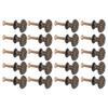 20pcs Antique Bronze Cabinet Knobs Single Hole Drawer Pulls Classic Furniture Handles  For Drawers
