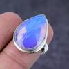 Opal Gemstone 925 Sterling Silver Gift Jewelry Ring Size 9