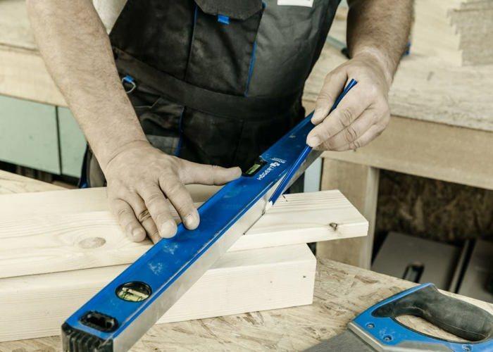 Niveau à bulle - HÖGERT TECHNIK - HT4M008 - Aluminium - 80 cm - 3 flacons