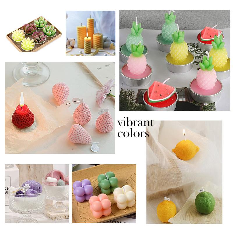 5pcs of Water Oil Dual-use Pigments Suitable for Various Hand Dyeing Purposes Plasticine Handmade Soap Baking Cream Coloring Etc