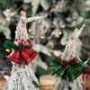 Haobei Red and Gold Christmas Bell Tree Ornament
