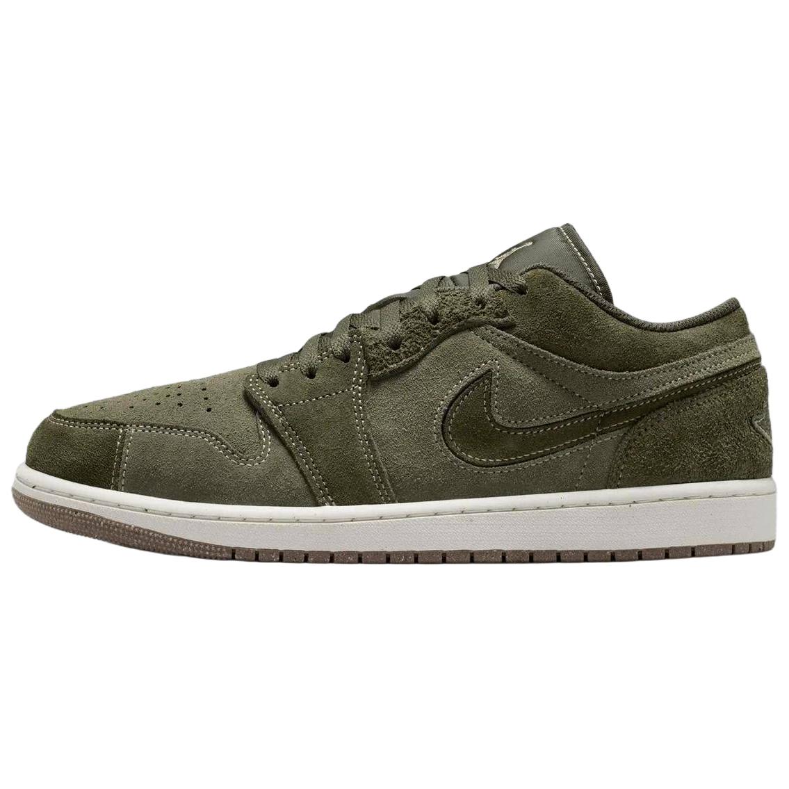 

Jordan Air Jordan 1 Low top Vintage Basketball Shoes Unisex Green FQ3055-300 40
