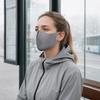 Soft Ice Silk Face Guard, Half Face Sun Protection Neck Cover, Breathable Holes Face Shield with Elastic Ear Loop for Outdoor Women Cycling Hiking