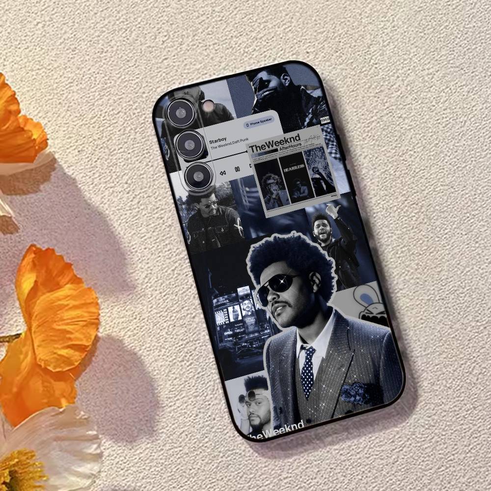 

T-THE Weekend Singer Phone Case Silicone Soft For Samsung Galaxy A73,A72,A71,A70,A53,A52,A51 Samsung a53 5g