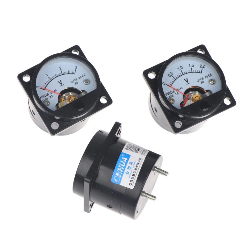 So-45 Analog Dc 1V-800V Voltmeter Sensitive Pointer Accurate Display Long Service Life For Electrical Testing Industrial Project