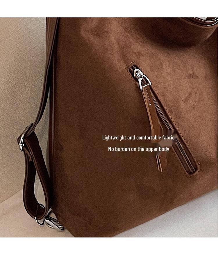 Retro 2025 Large Capacity Tote Bag: Stylish, Versatile Handbag for Women - Single Shoulder & Crossbody Carry