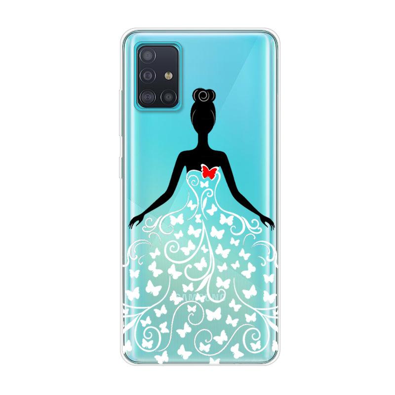 For Coque Samsung Galaxy A71 A51 M31 Case M31S Soft Silicone Back Case for Samsung A71 M31S Cover A 51 Shockproof Case M31 Cover