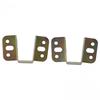 2*U Shaped Bed Connecting Connector Brackets Fixings Components Centre-Support
