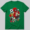 Red Mask Basketball Player TShirt Cartoon Parody Graphic Tee Unisex Adult Kids