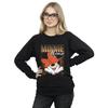 Disney Womens/Ladies Minnie Mouse Bow Montage Sweatshirt