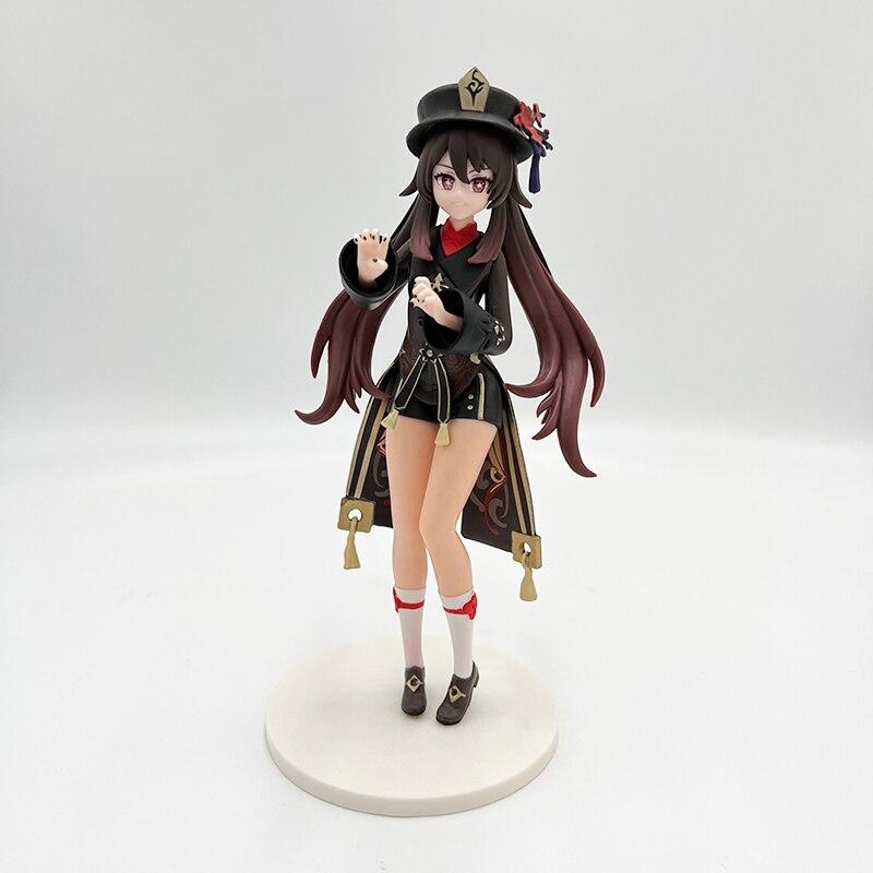 27cm Impact Kamisato Ayaka Anime Figure Genshin Impact Paimon/Klee/Qiqi Action Figure Zhongli Figurine Adult Doll Toys
