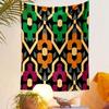 Geometric Floral Pattern Tapestry Patterned tapestry home decor, suitable for bedroom and living room, gift