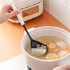 Straining Spoon For 2 In 1 Kitchen Soup Pan Spoon With Filter Strainer Long Handle Ladle Colander Spoon Oil Filter Spoon