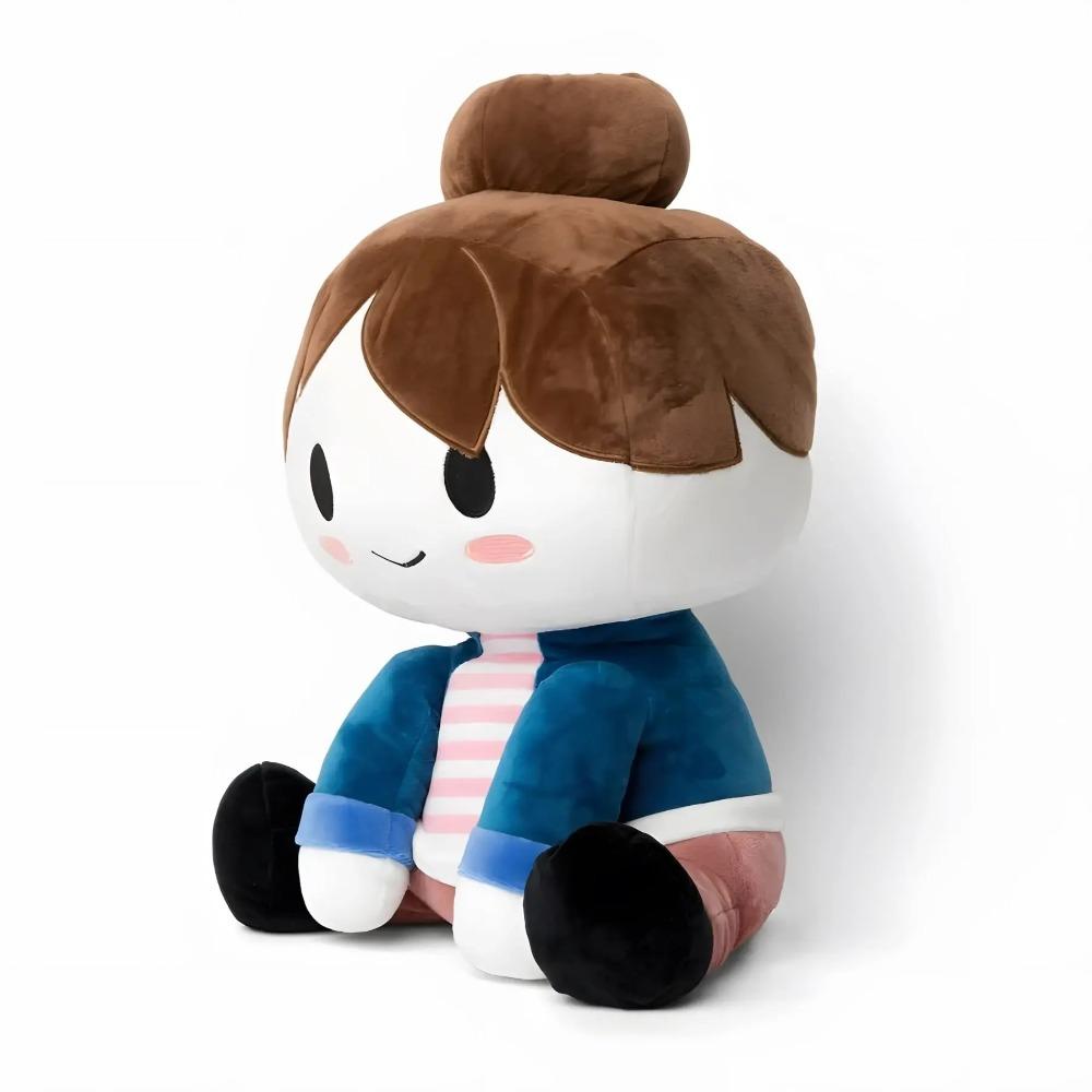 Plyšáci Blox Buddies 7,8 palce Blox Buddy s hnědými vlasy noob Plyšák mazlíček x Hračky Plyšový polštář Dekorace