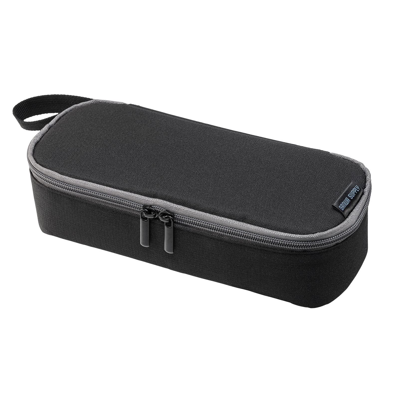 

Sanwa Supply Travel Pouch Gadget Pouch for Small Item Storage (W255 x D97 x H60mm) Black IN-AD10BK