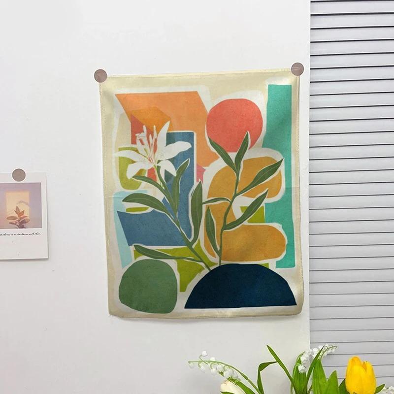 Cute Material Simple Room Wall Ornament Tapestry Home Living Room Tapestry Premium Durable Quality Useful Practical