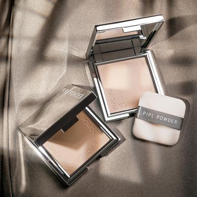 Non-stick Presset Puder Universel Blid Opfriskende Ansigts Makeup Setting Puder