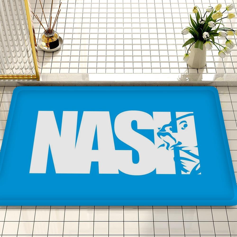 Nash Fishing Logo Mat Bathroom Absorbent Bedroom Door Rug Kitchen Balcony Living Room Entrance Welcome Carpet Home Decoration