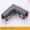 L Clamp Glass Clamps Aquarium Corner Wooden Board Holder Glass Clips Ceramic Tile Connecting Diy Cabinet Aluminum Fit 6 To 12Mm