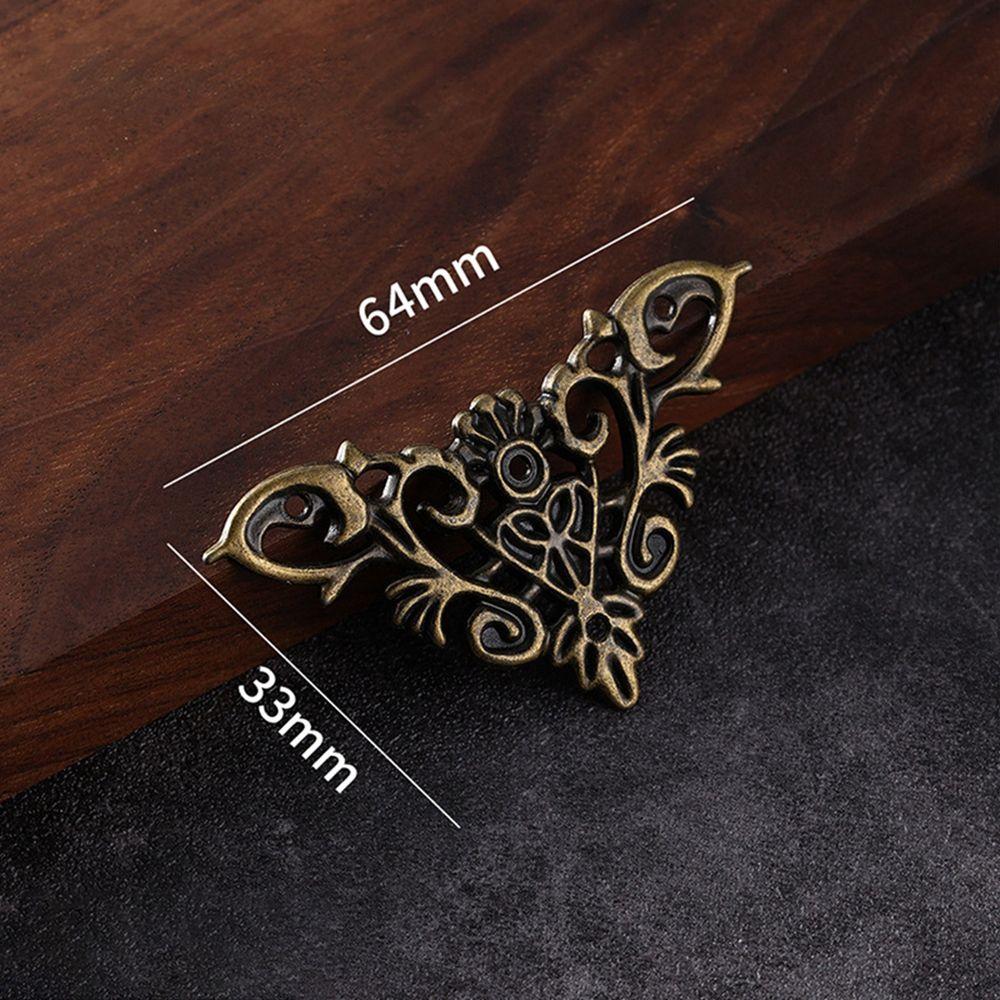 Decor Feet Leg Edge Corner Decorative Protector Furniture Hardware Scrapbook Album Corner Brackets