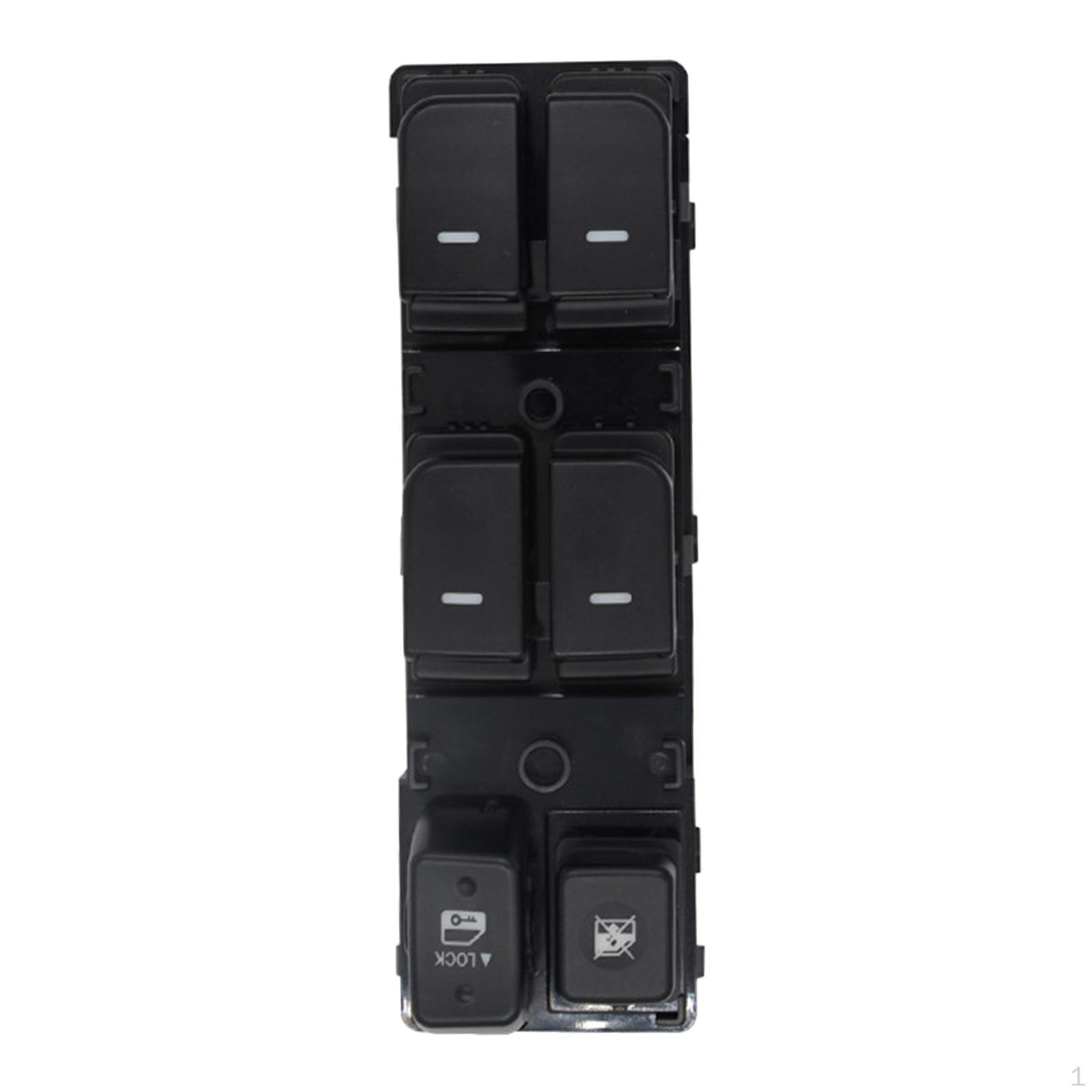 

Window Control Switch Panel, Drivers Side Replacement 93570-1 Easy to Install Accessories