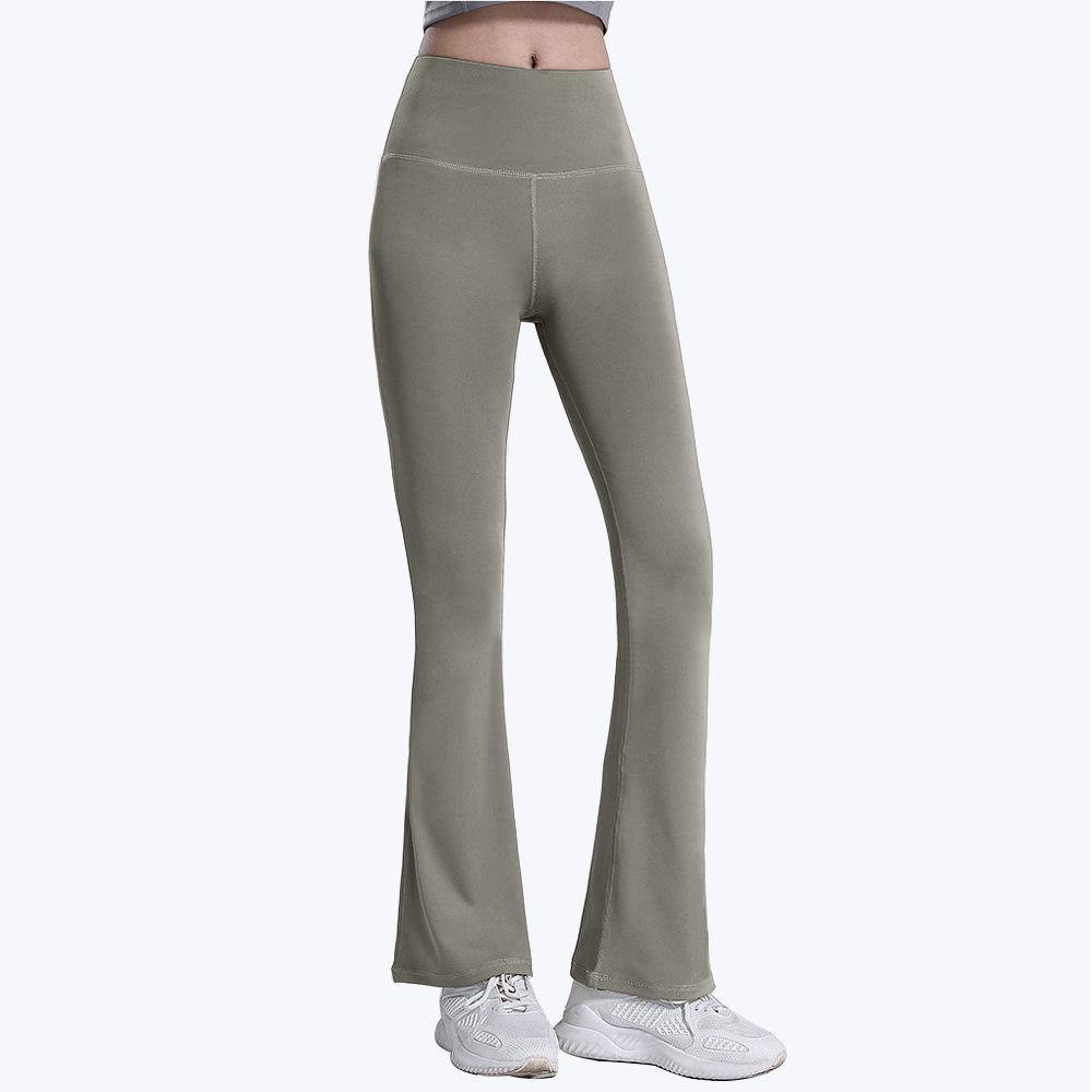 Nackte Yogahosen Damen hoch taillierte Hip Lift Stretch Jogginghose