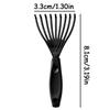 2pcs Hair Brush Cleaning Tools With Black Bristles - Portable Comb Cleaner And Hair Removal Claws
