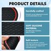 4 Pcs 2.75 Inch Car Coasters, Non-Slip Waterproof PVC for Cars Trucks RVs