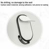 5PCS Wall Hooks Self-Adhesive Waterproof Hooks Strong Load-Bearing Rust-Resistant Hook for Bathroom Kitchen