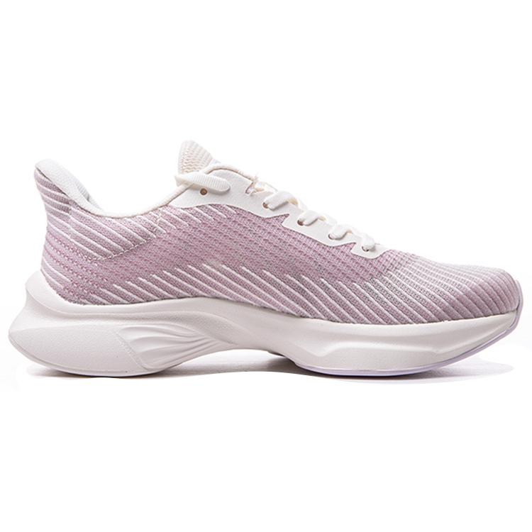 Anta Edge Slip Resistant Abrasion Resistant Low top Running Shoes Women's Metallic Pink 122035589-1