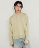 Diaendeukweseucheon Wool Linen Collar Knit Top / Light Green