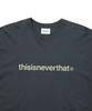 THISISNEVERTHAT T-Logo L/S Tee Faded Navy