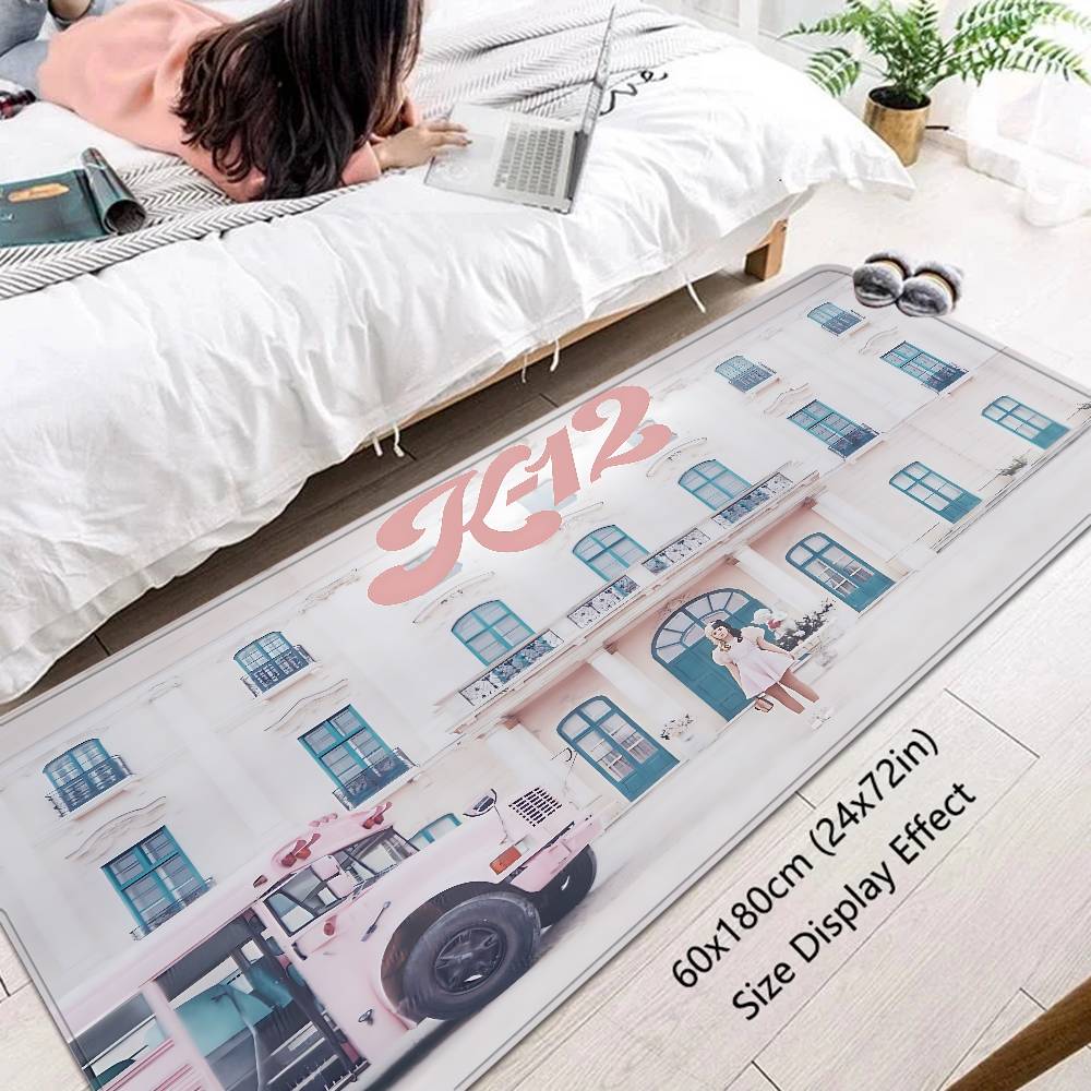 M-Melanie M-Martinez Singer Bathroom Mat INS Style Soft Bedroom Floor House Laundry Room Mat Anti-skid Welcome Doormat