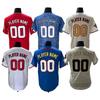 Premium Stitched Washington Basebal Custom Embroidery Name Number Breathable Mesh Fan Uniform
