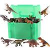 Xd168-1K Dinosaurier Ornament Aufbewahrungsbox Set Simulation Statischer Dinosaurier Bulk Spielzeug Dinosaurier Ornament Aufbewahrungsbox