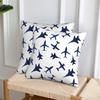 Random Airplanes Pattern Aviation Fighter Pilot 2 Pcs Square Pillowcase Pillow Cover Cushion Throw Pillow For Home Car