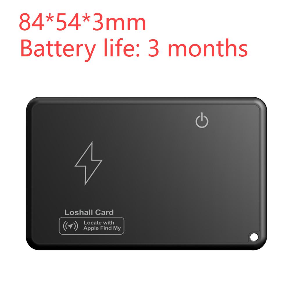 Wireless Charging Tracking Location Wallet Tracker Card Waterproof GPS Locator Work with Apple Find My App Bluetooth Tracker New