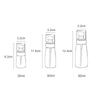 1PCS 30/60/80/100ml Portable Foam Bottle Empty Pump Clear Bottle Lotion shampoo Dispenser Hot koop Refillable Bottles